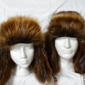 Natural Beaver Trapper hats for women